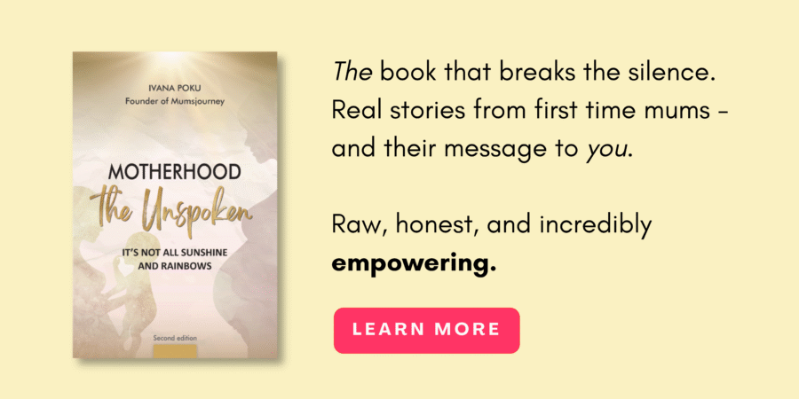 new mom support, ivana poku, mumsjourney