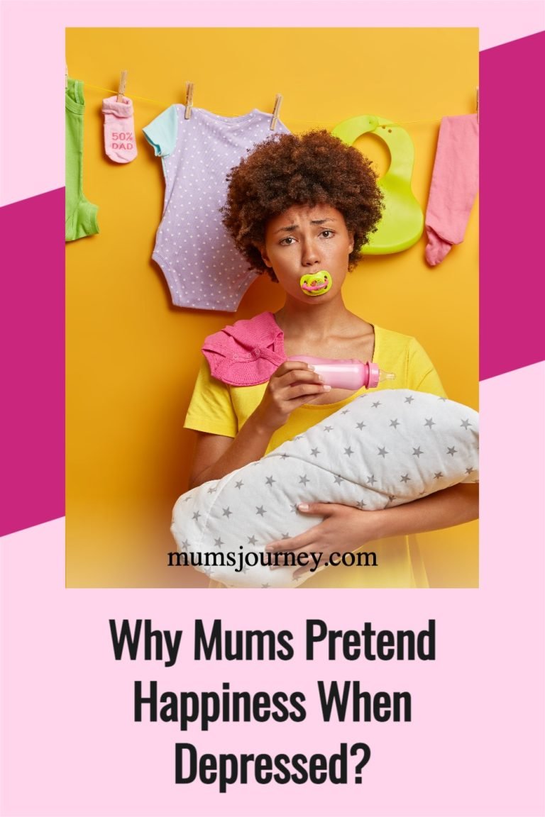 Why New Mums Pretend to Be Happy