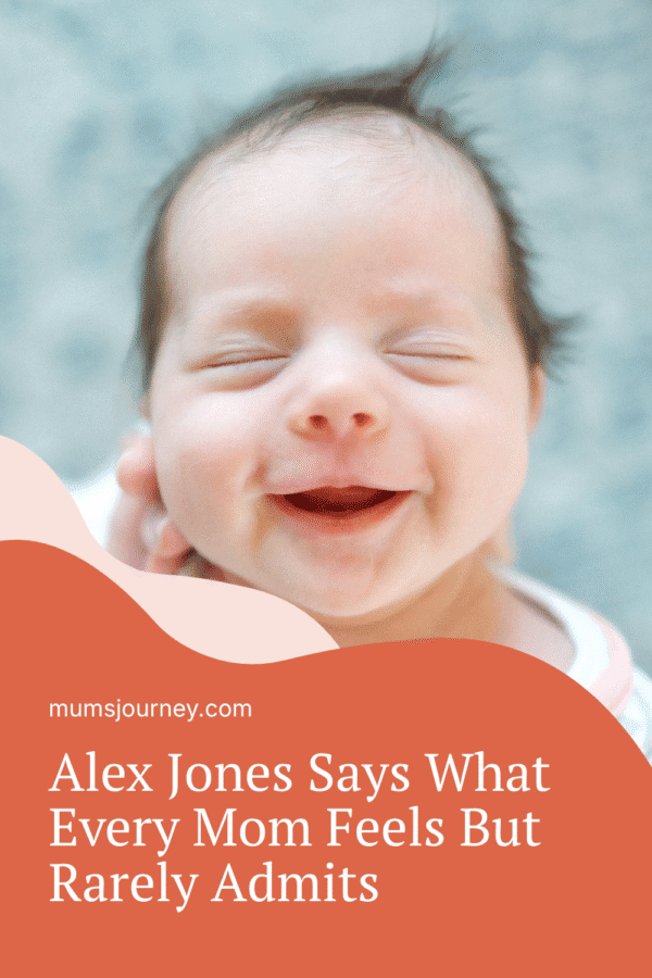alex jones motherhood, new mum