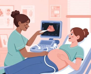 first 6 week pregnancy scan, 6 week scan