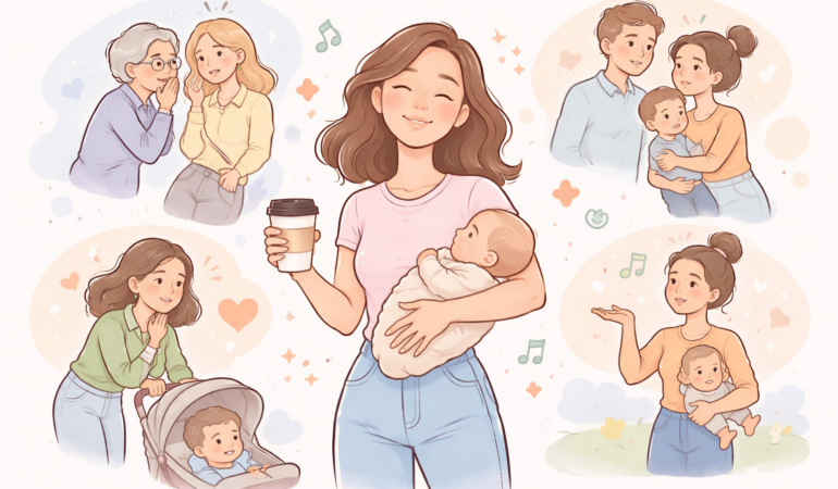 confident mum, how to cope with mum judgement