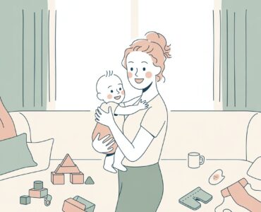 how to organise home as a new mum, keep homeClean as a new mum, declutter home new mum