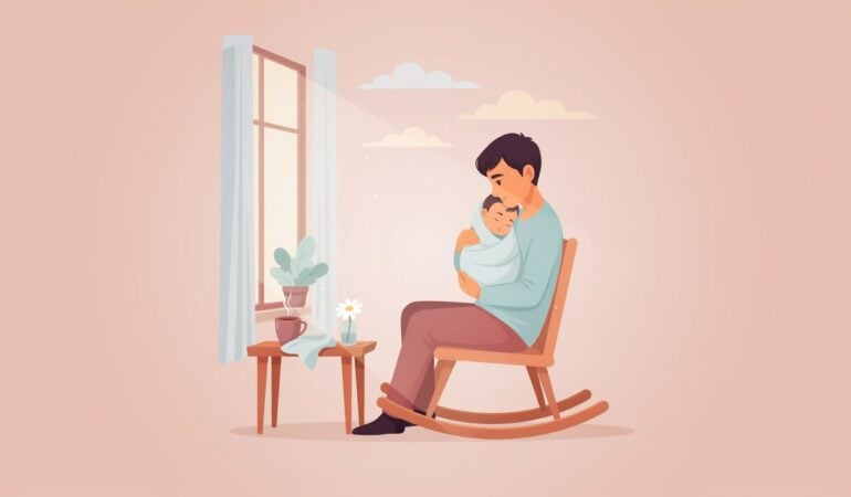 postnatal depression in men, can dads have postnatal depression