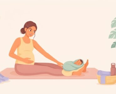 postpartum and exercise, new mum tips
