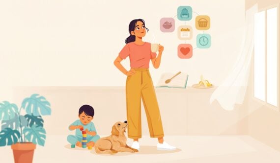 decision fatigue motherhood, tired mum