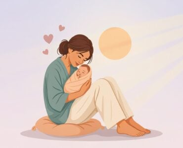 intrusive thoughts after having a baby, new mum tips