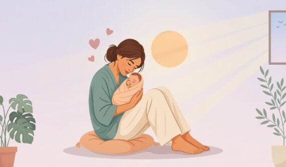 intrusive thoughts after having a baby, new mum tips