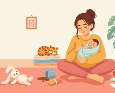 life with a newborn is boring