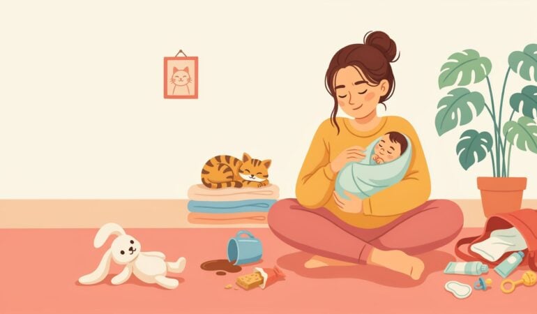 life with a newborn is boring
